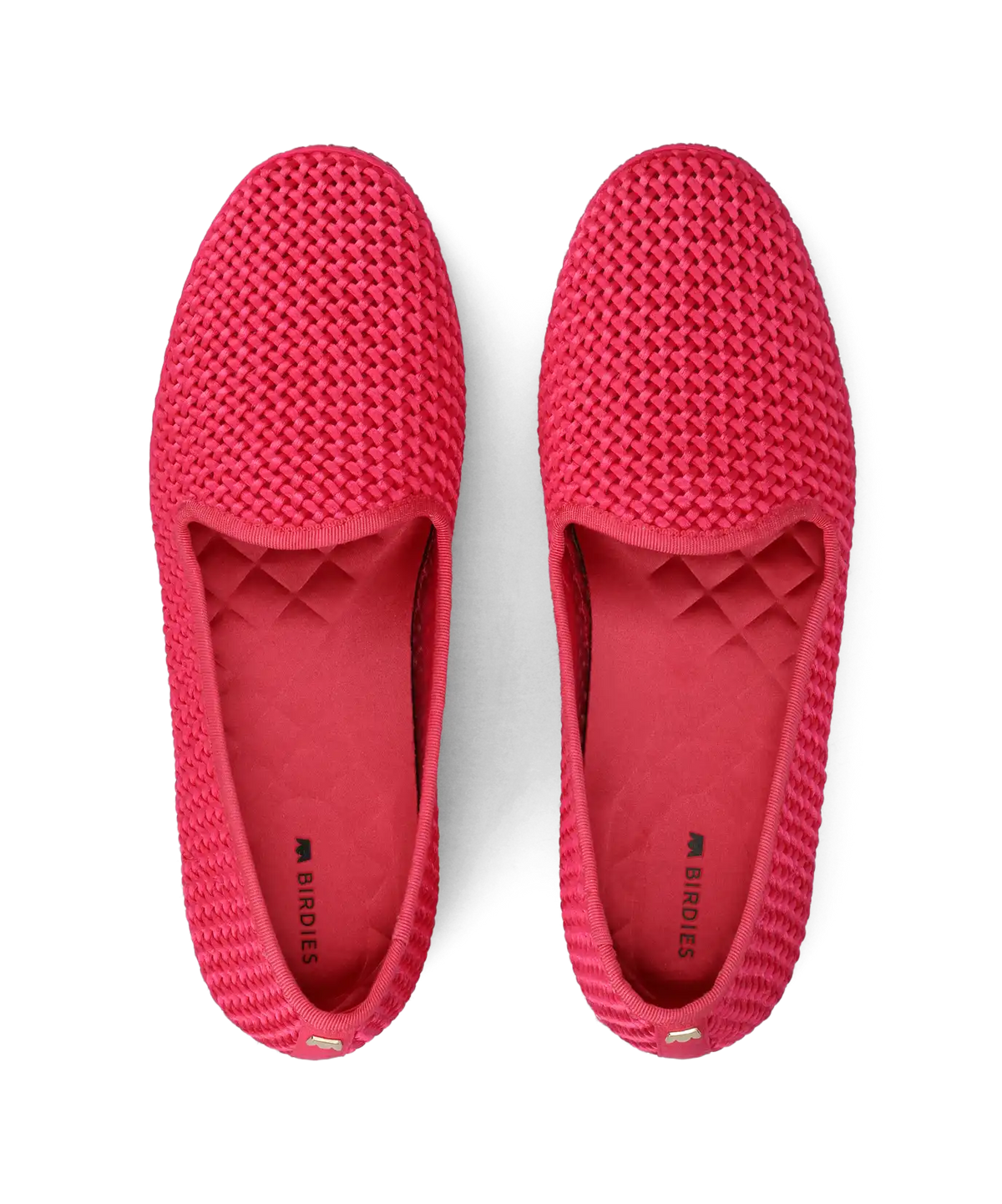 The Heron - Hot Pink Woven Satin